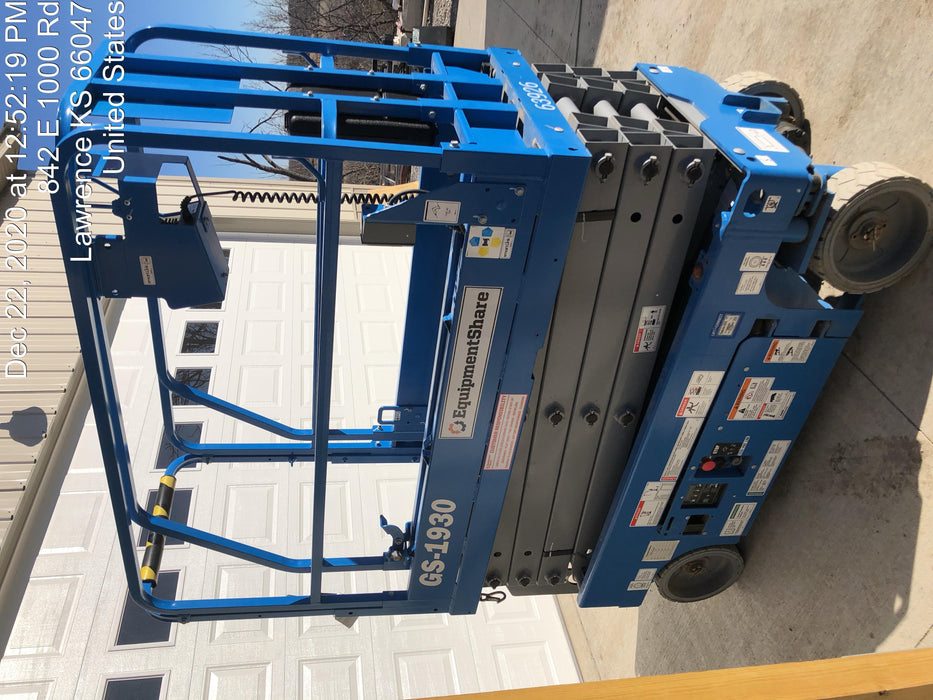 2020 Genie GS-1930 Standard Machine