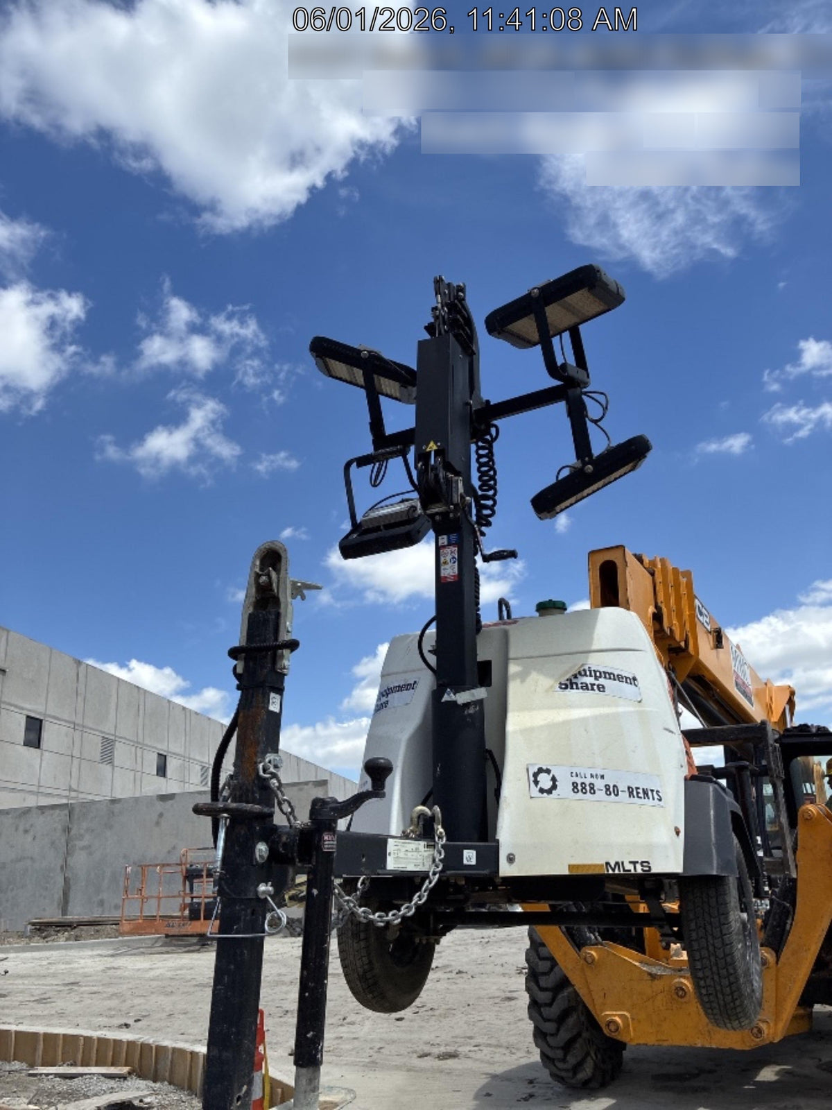 2024 Generac MLT2 Diesel, Flex Switch 120V Input, Powerzone Controller, 
(4) 320W LED Lights, 4kW Generator, 39.9 Gal Fuel Tank, 2" Ball, T3