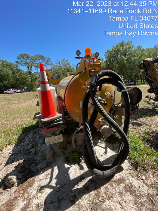 2023 Vac-Tron LP573XDT T4 Koehler Diesel Engine, 500 Gallon Debris Tank, x2 100 Gallon Water Tanks