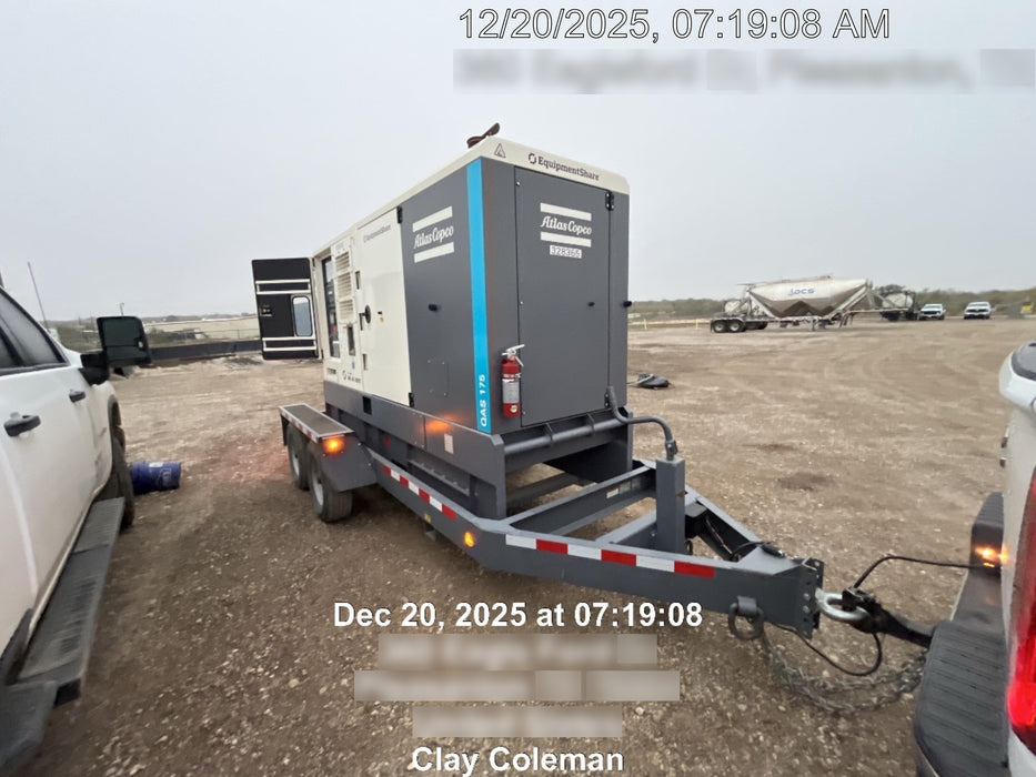 2023 ATLAS COPCO QAS 175