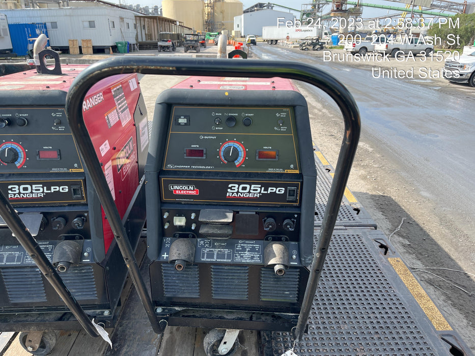 2021 Lincoln Electric Ranger 305 LPG K3430-1, Ranger 305 LPG, Undercarriage, Tank Holder & Strap, 10kw AC Gen, 25hp Kohler LPG Eng
