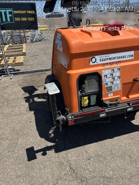 2023 Generac MLT2 Diesel, Flex Switch 120V Input, Powerzone Controller, 
(4) 320W LED Lights, 4kW Generator, 39.9 Gal Fuel Tank, 2" Ball, T3