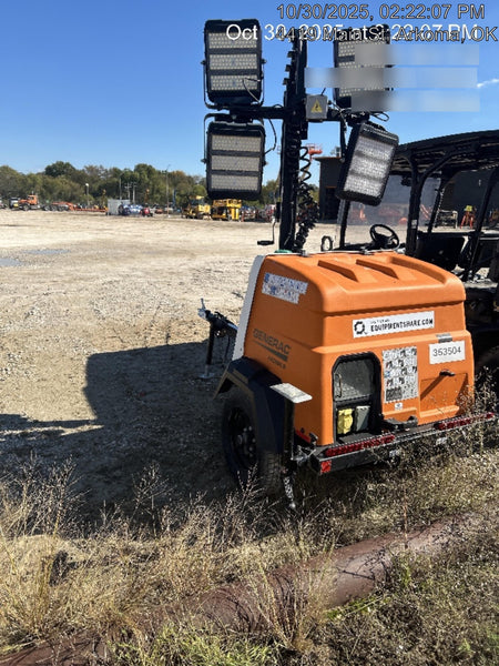 2023 Generac MLT2 Diesel, Flex Switch 120V Input, Powerzone Controller, (4) 320W LED Lights, 4kW Generator, 39.9 Gal Fuel Tank, 2" Ball, T3
