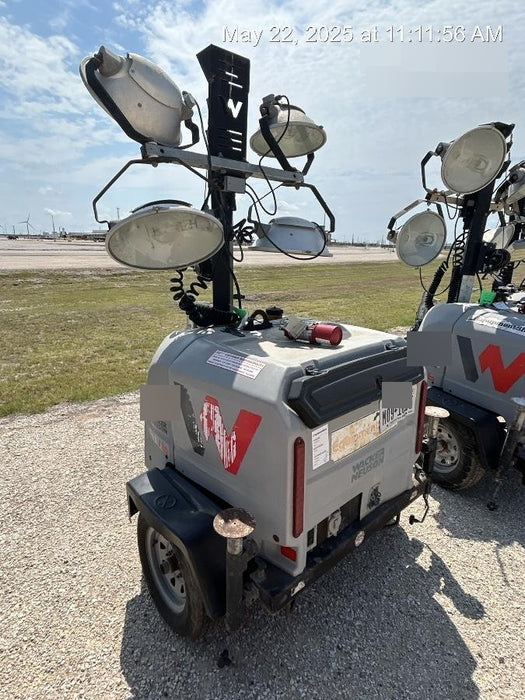 2019 Wacker Neuson LTV6L-MH Wacker Neuson LTV6L Mobile Light Tower w/Fuel Level Sensor Installed