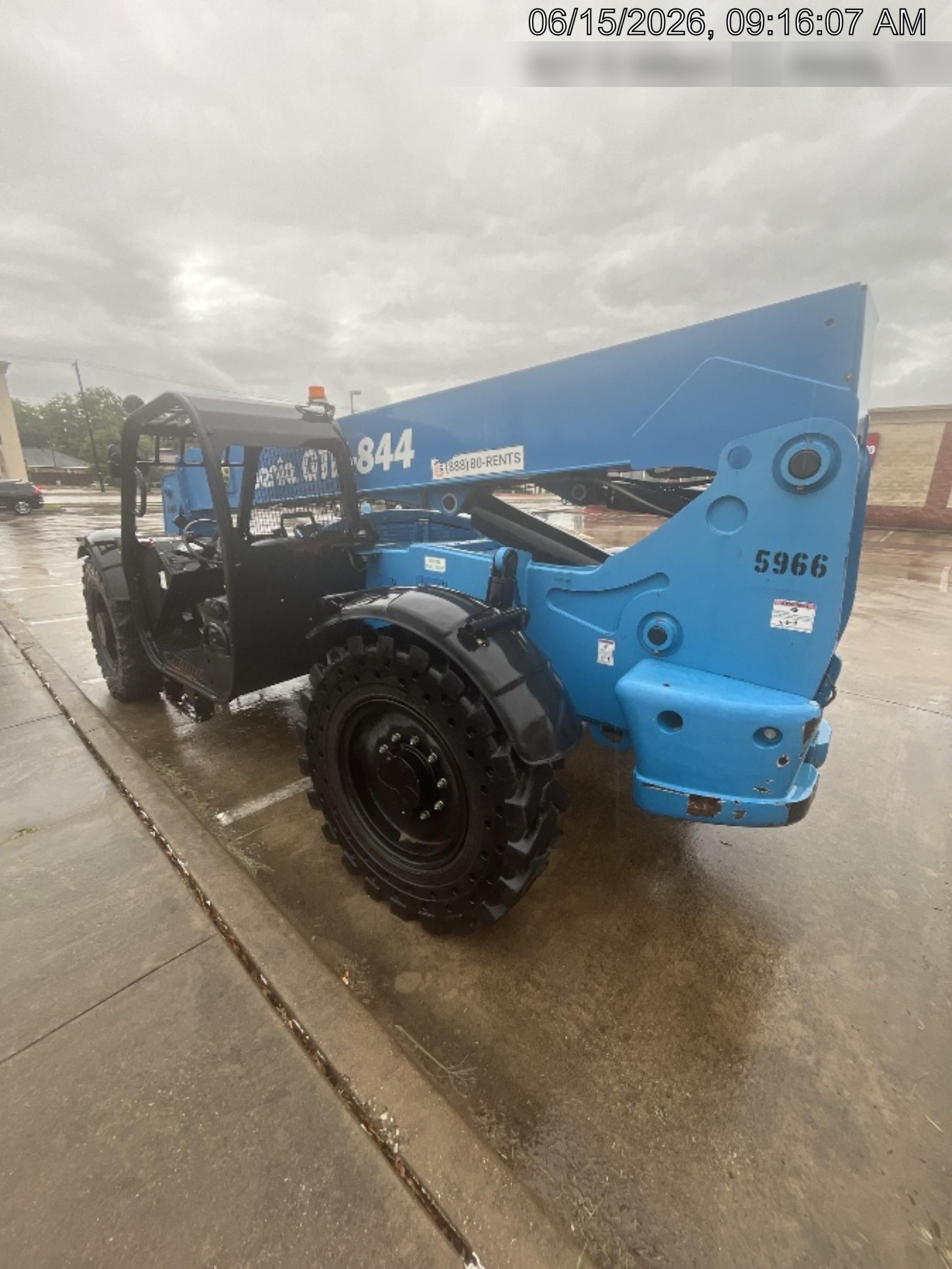 2017 Genie GTH-844 Genie GTH-844, Solid Tires, 60" carriage/forks, Open ROPS, Work Lights