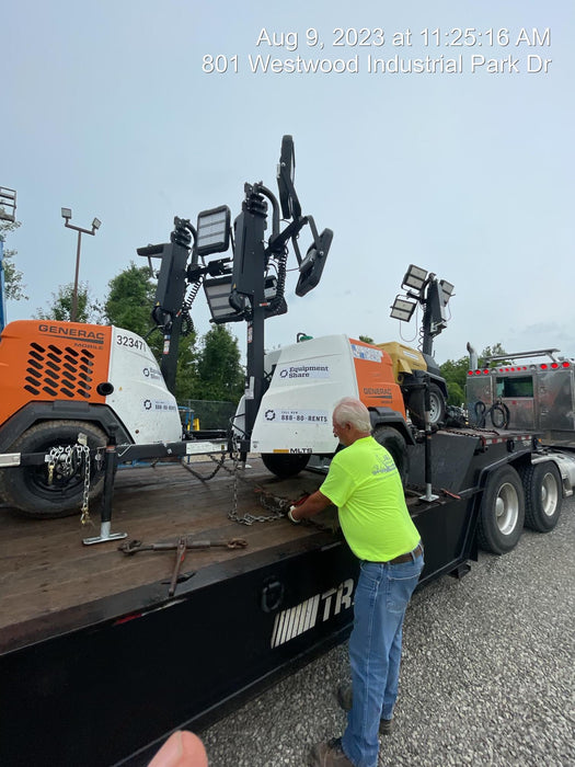 2023 Generac MLT2 Diesel, Flex Switch 120V Input, Powerzone Controller, (4) 320W LED Lights, 4kW Generator, 39.9 Gal Fuel Tank, 2" Ball, T3