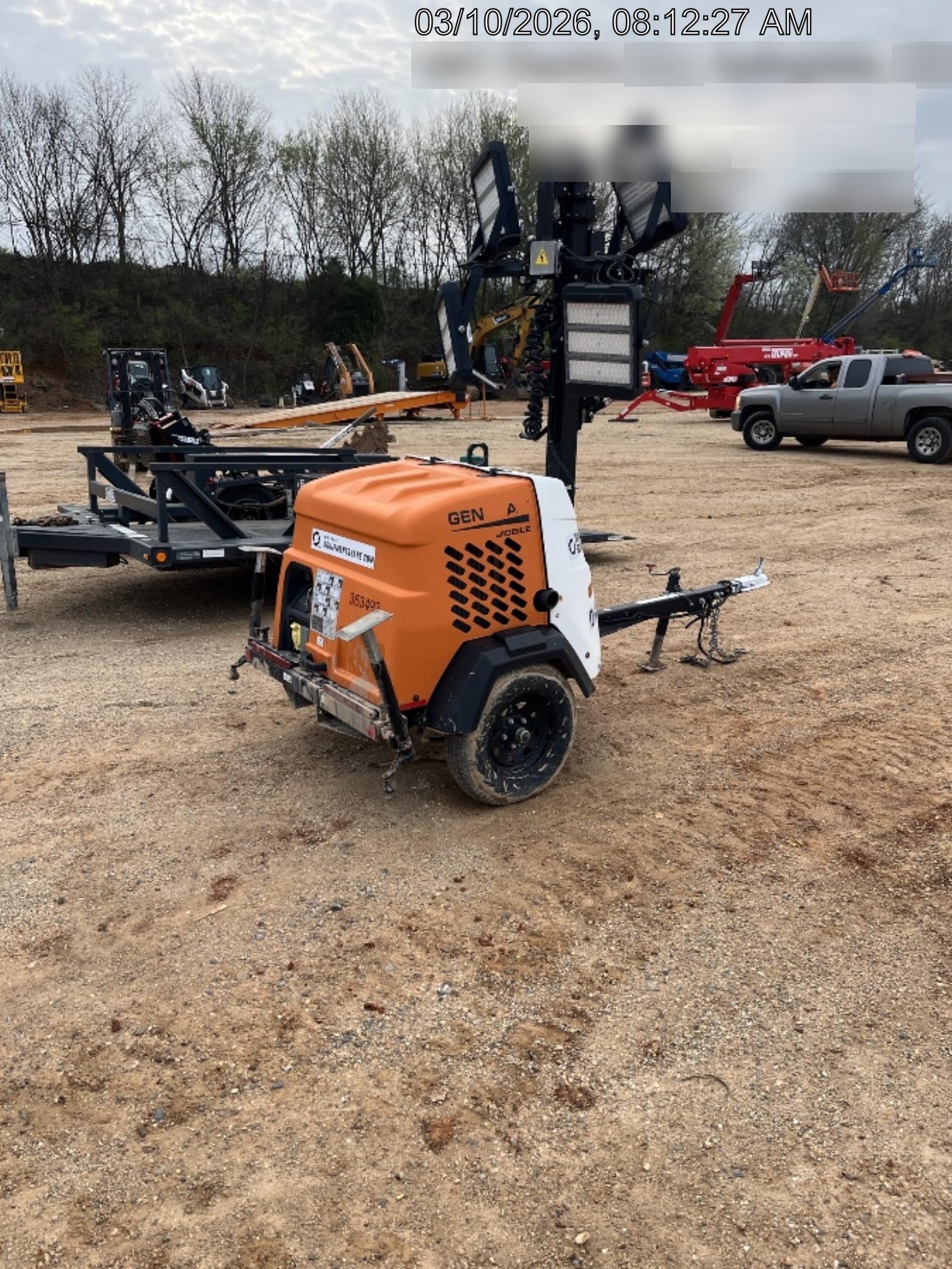 2023 Generac MLT2 Diesel, Flex Switch 120V Input, Powerzone Controller, (4) 320W LED Lights, 4kW Generator, 39.9 Gal Fuel Tank, 2" Ball, T3