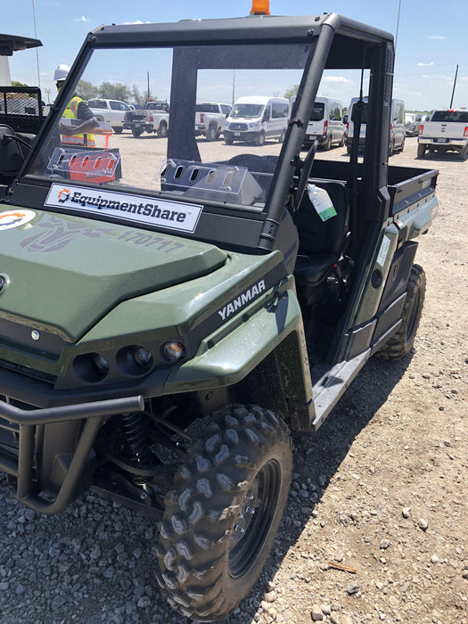 2021 Yanmar YU1000 Canopy, Steel Wheel, Poly WindShield, Beacon, Backup Alarm