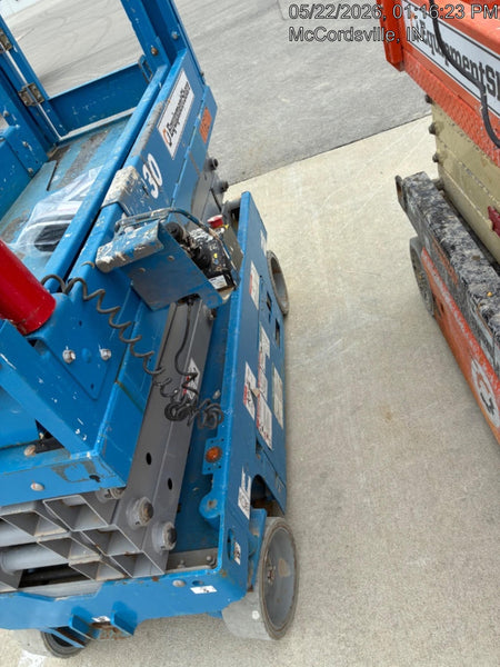 2020 Genie GS-1930 Solid Non Marking Tires, Beacon, Folding rails with half height swing gate