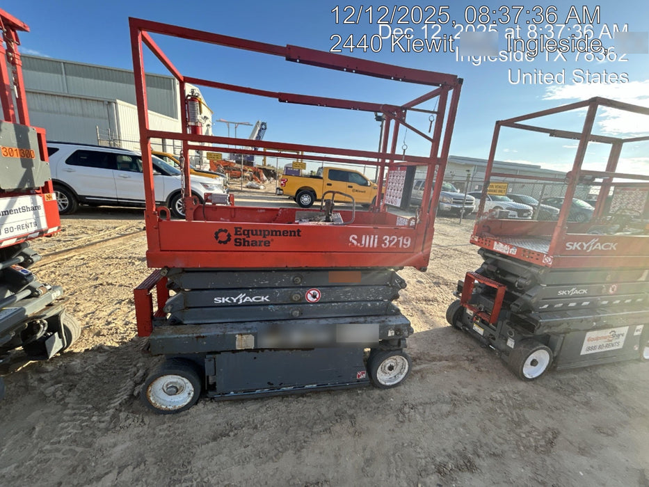 2019 Skyjack SJIII-3219 Standard Options