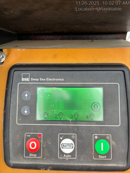 2022 Allmand NLV3GR (4) LED Light Fixture 350W, 23' Vertical Mast, 3kW Prime, Towable, Deep Sea L401, Leveling Jacks, Yanmar T4F 5.8hp