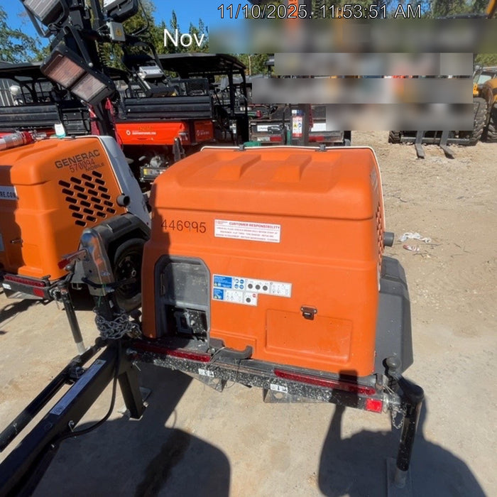 2024 Generac MLTS-4 2.4kW, Mitsu Eng, Analog, LED, Diesel.