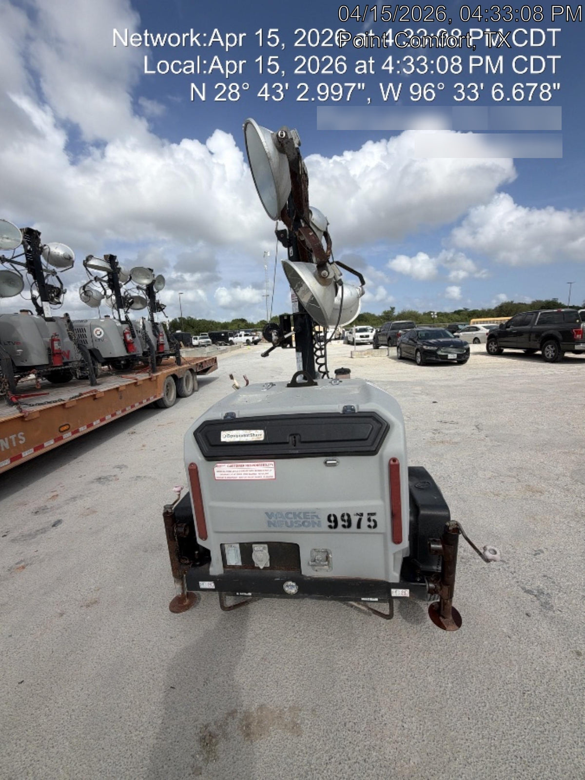 Wacker Neuson LTV6K-MH Wacker Neuson LTV6K Towable Light Tower