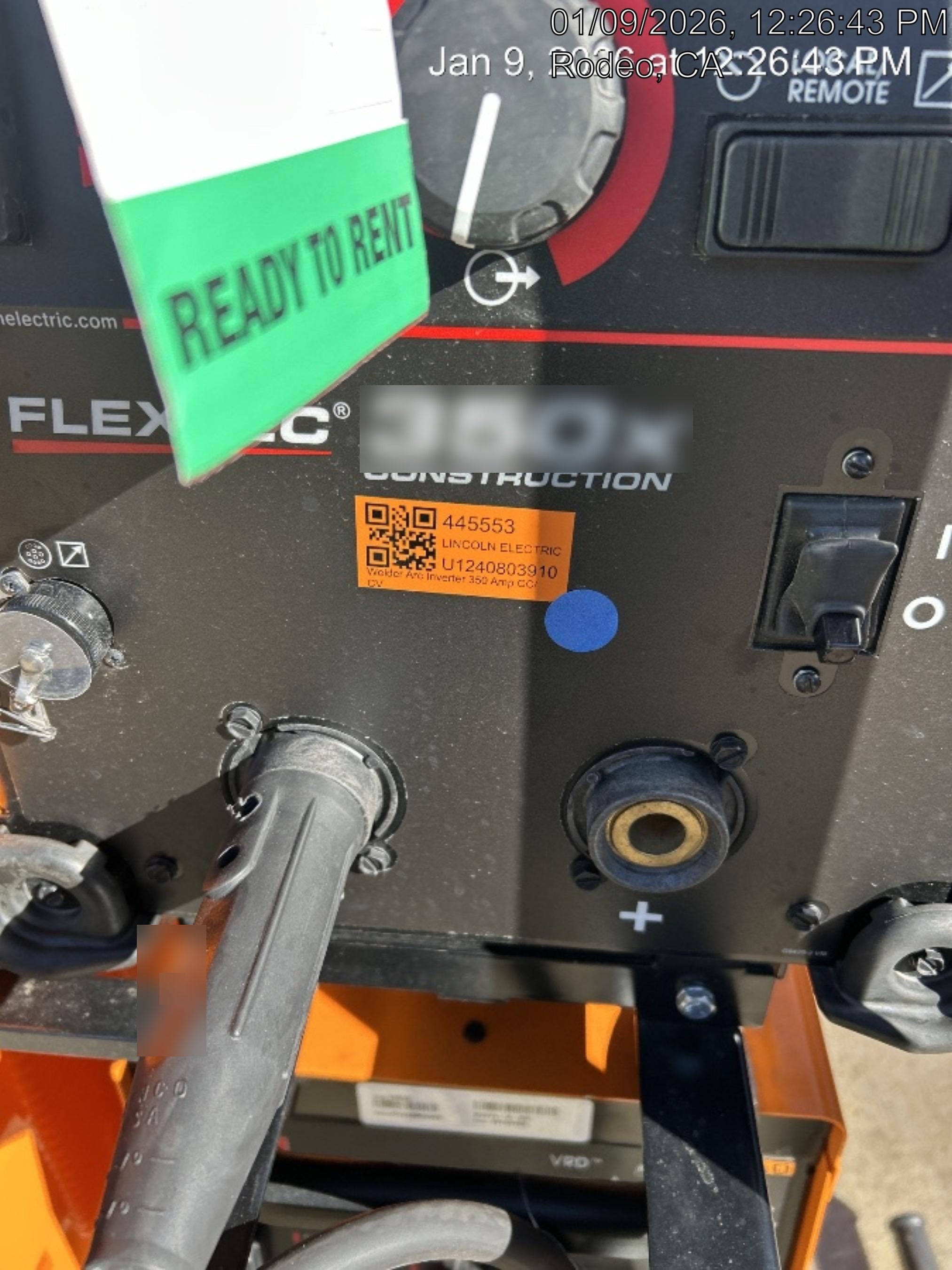 2024 LINCOLN ELECTRIC FLEXTEC 350X