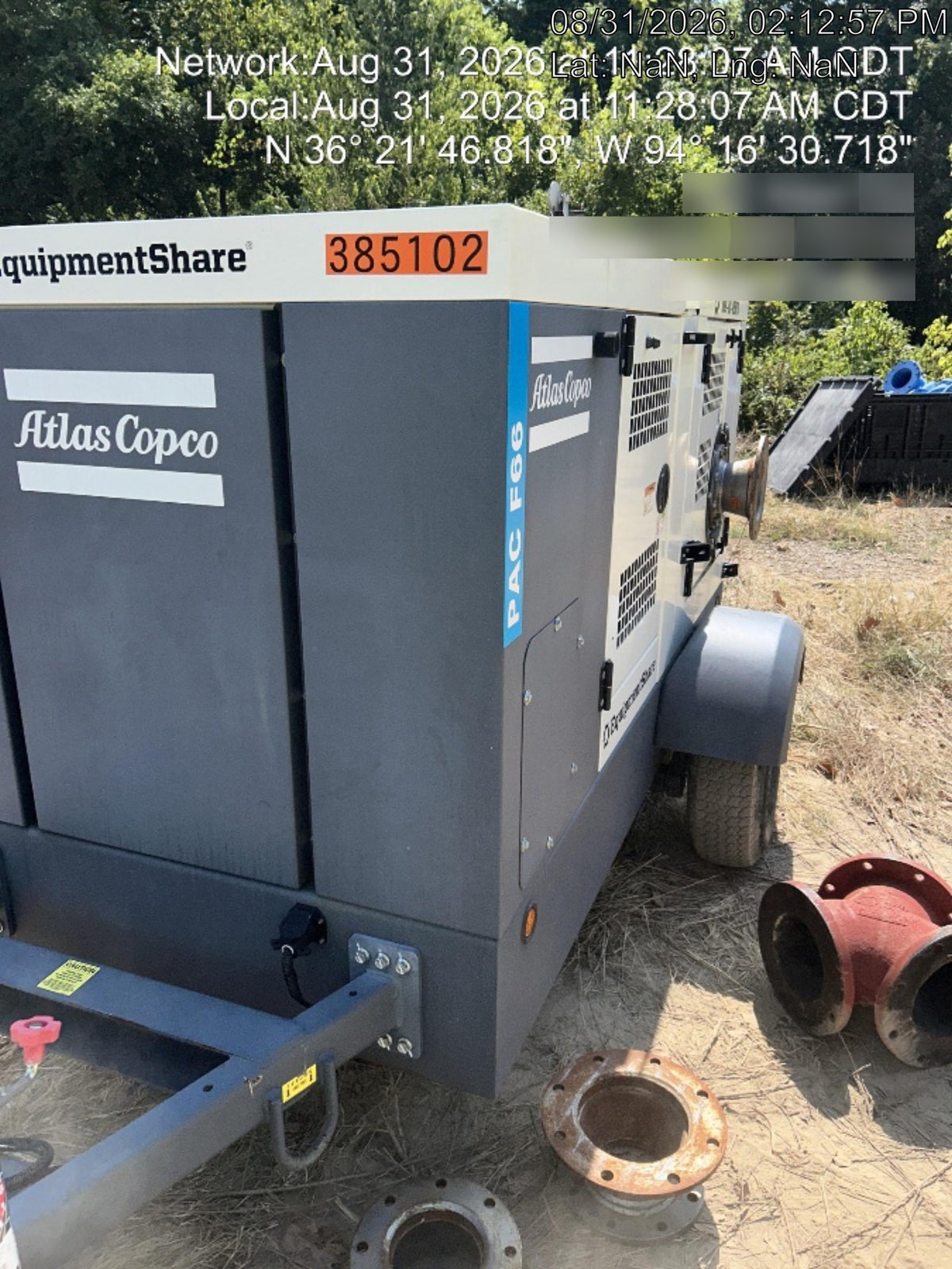 2023 ATLAS COPCO PAC F66 KD-S