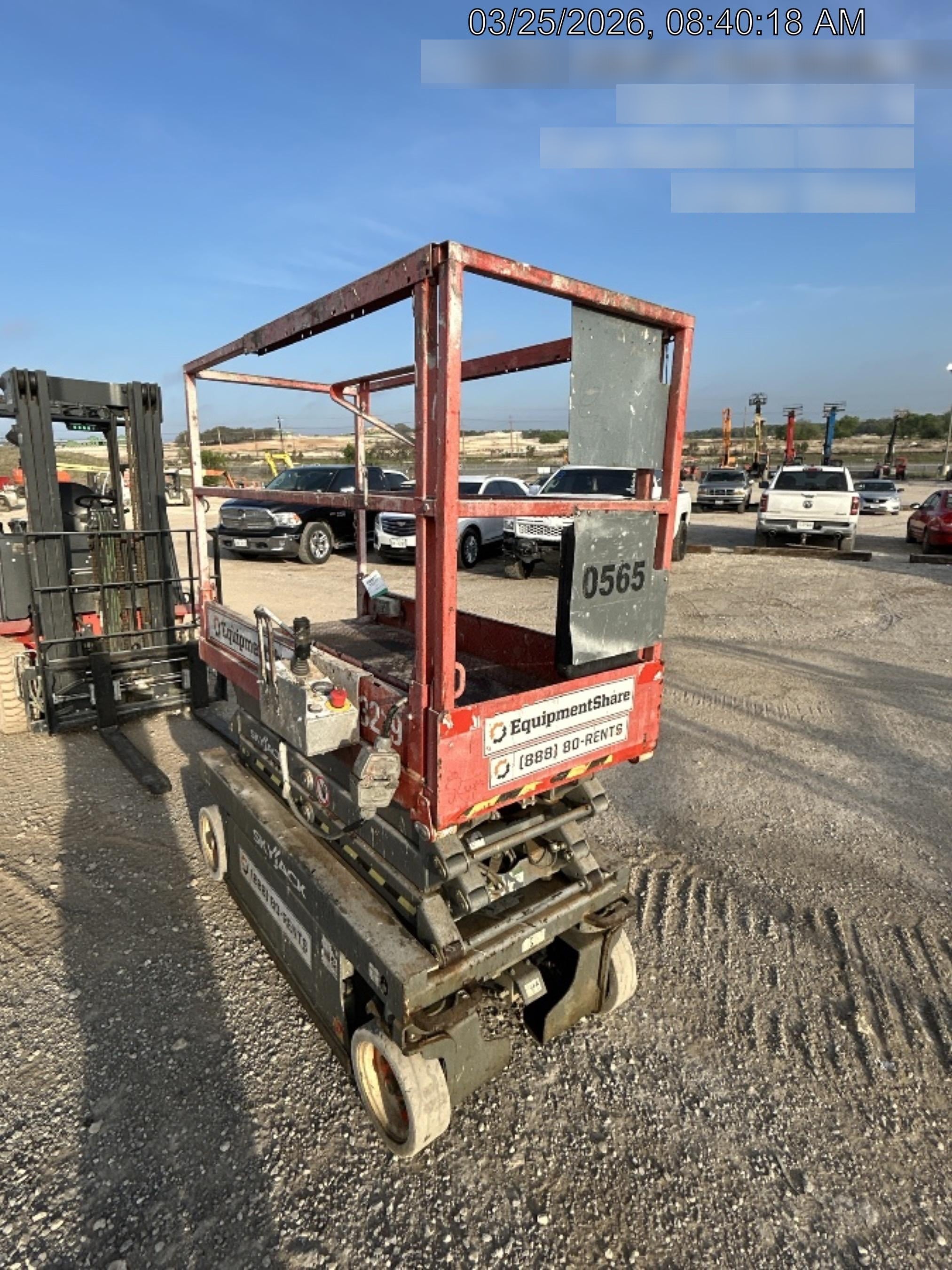 2015 Skyjack SJIII-3219 19' Scissor Lift