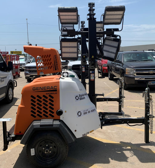 2023 Generac MLT2 Diesel, Flex Switch 120V Input, Powerzone Controller, (4) 320W LED Lights, 4kW Generator, 39.9 Gal Fuel Tank, 2" Ball, T3