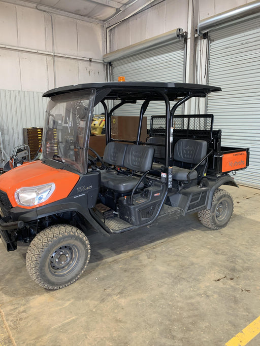 2022 Kubota RTV-X1140W-H Plastic Canopy, Windshield Acrylic Clear, LED Strobe Light, Wire Harness Kit, Back up Alarm