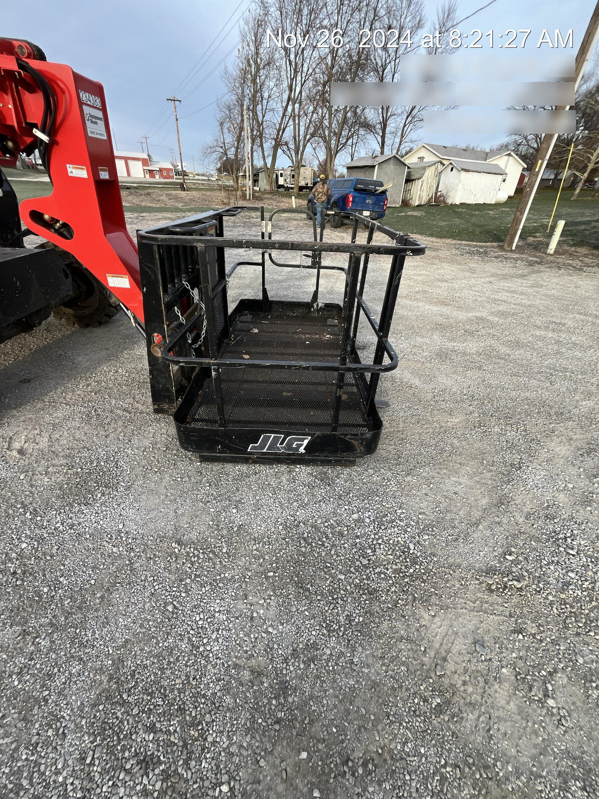 2016 JLG Work Platform, Fork Mounted