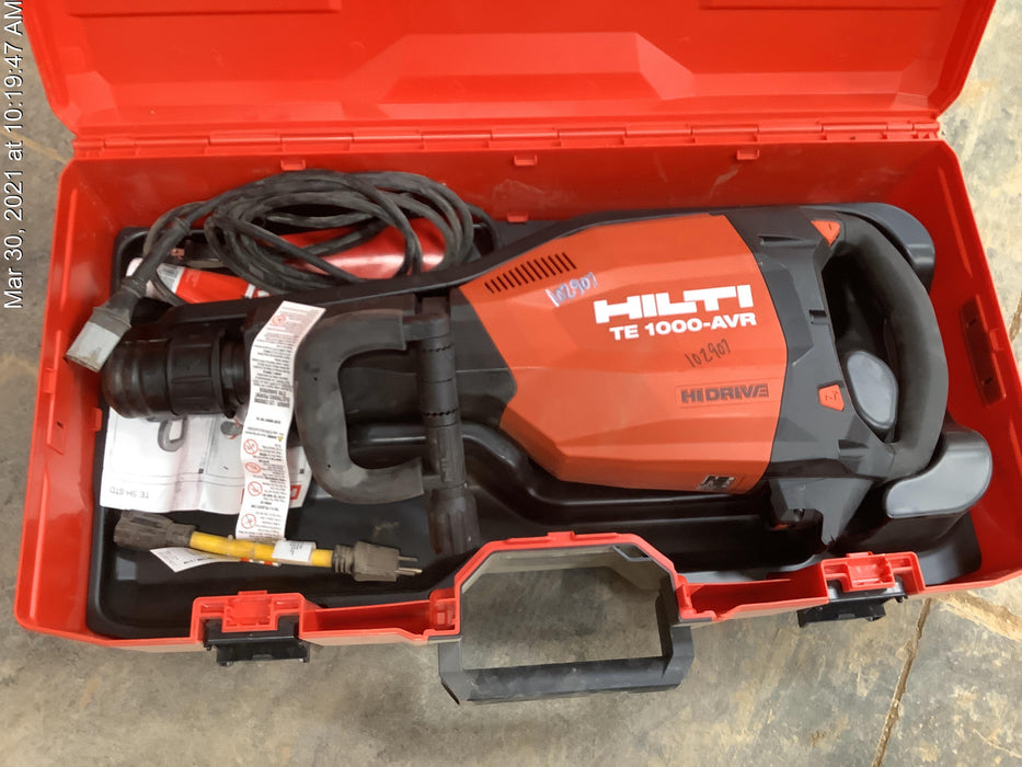 2020 HILTI TE 1000-AVR