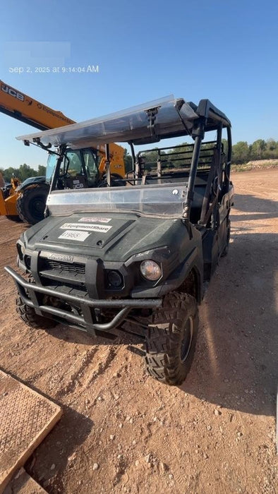 2019 Kawasaki Mule PRO-FXT Standard Options, Backup Alarm, Beacon, Plastic Hard Top, Poly Windshield, Horn Kit
