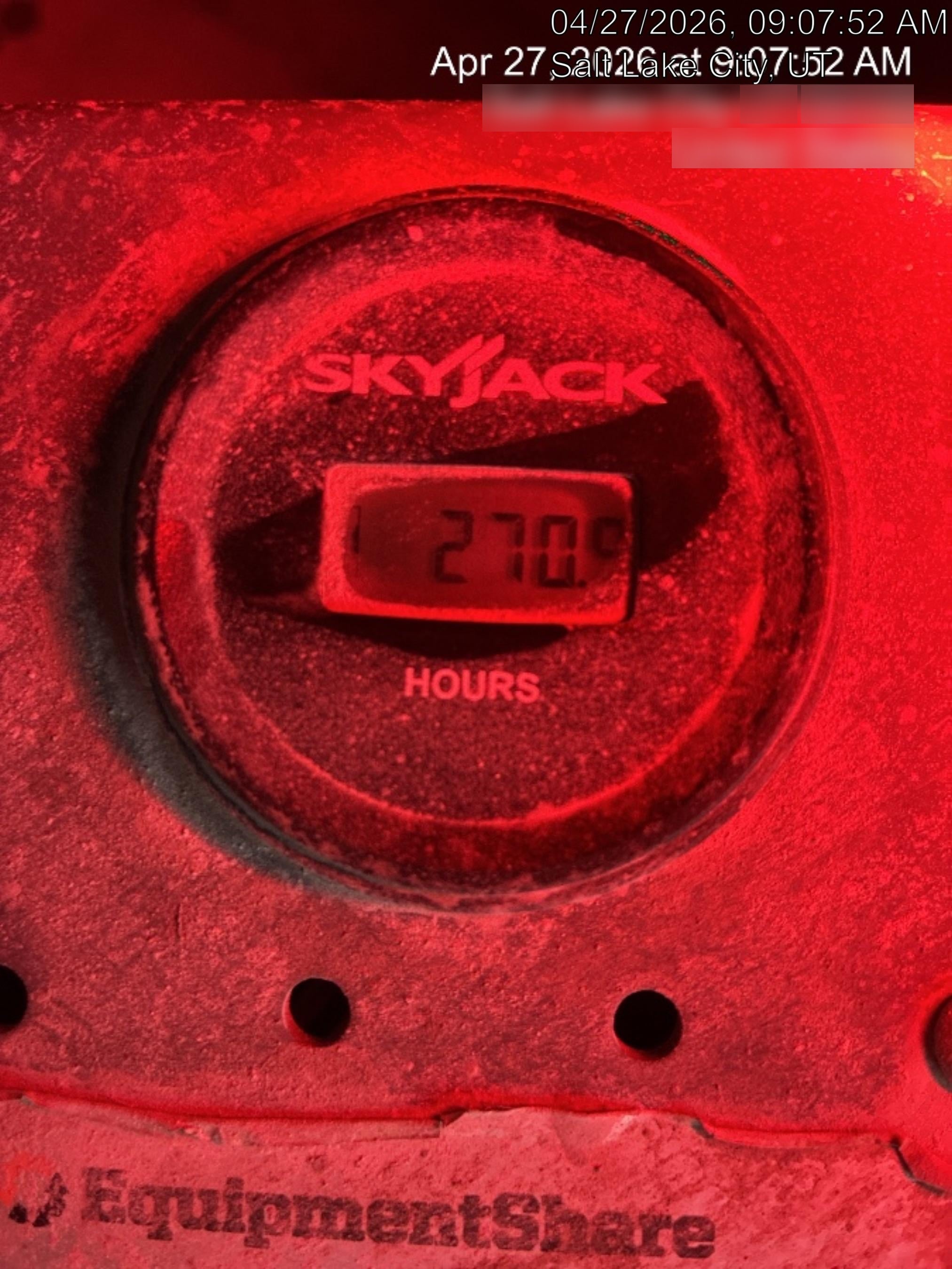 2019 Skyjack SJIII-3219 Standard Options
