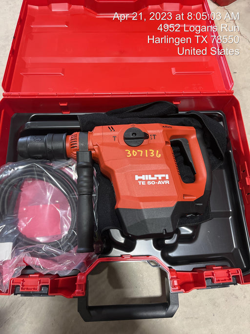 2023 HILTI TE 50-AVR