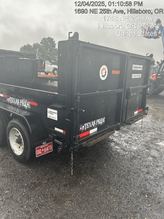 2025 TEXAS PRIDE TRAILERS DT714416KBP