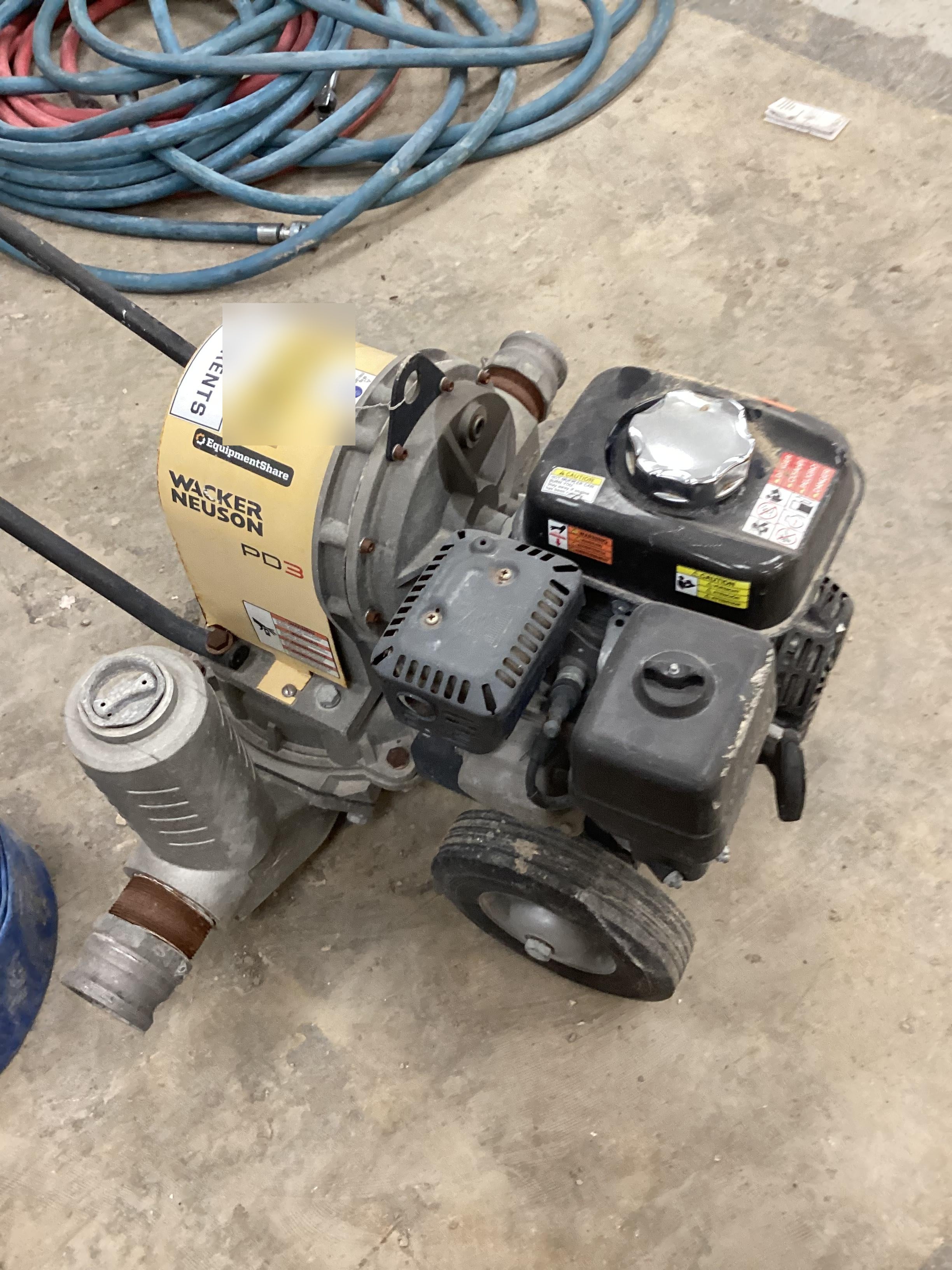 2019 WACKER NEUSON PDT3A