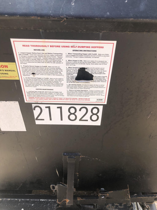 2022 STAR INDUSTRIES M-1815 - Self-Dump Hopper