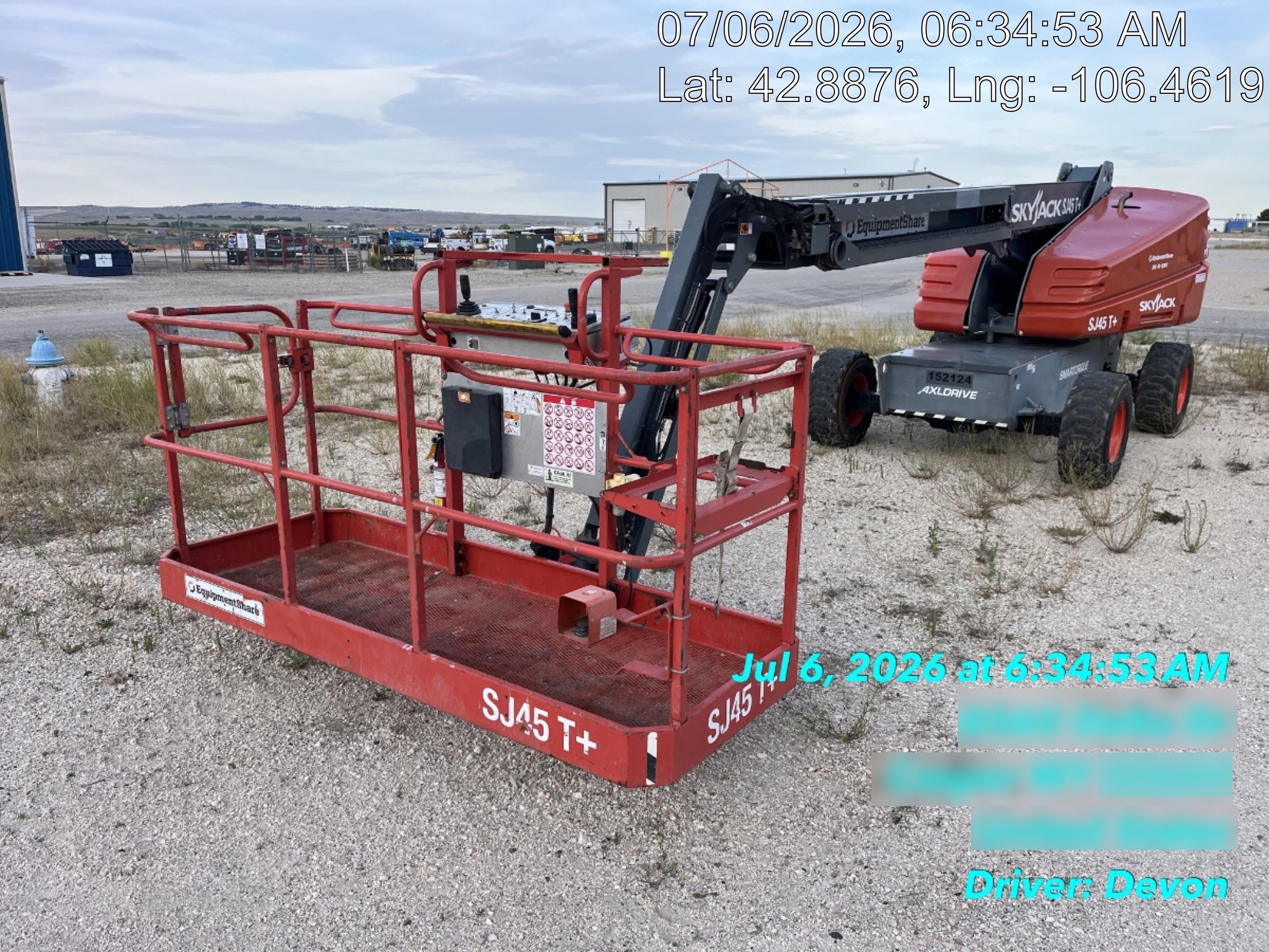 2021 SKYJACK SJ45T+