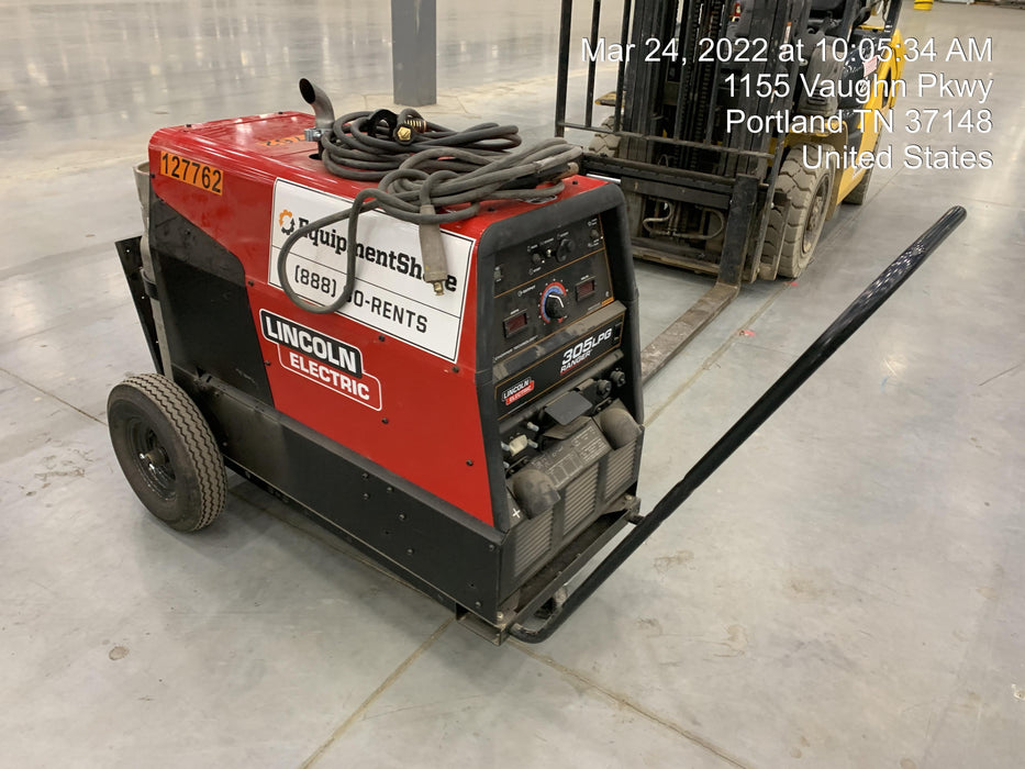 2021 Lincoln Electric Ranger 305 LPG K3430-1, Ranger 305 LPG, Undercarriage, Tank Holder & Strap, 10kw AC Gen, 25hp Kohler LPG Eng