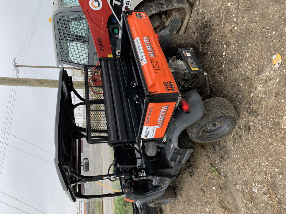 Kubota RTV-X1140W-H Canopy, 4-Seater, Diesel, Windshield Acrylic Clear, Strobe Light, Backup Alarm