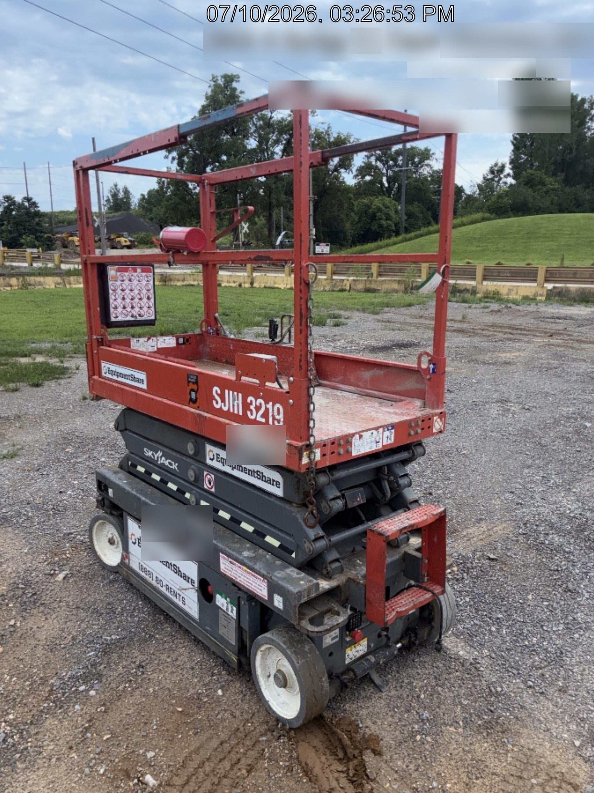2019 Skyjack SJIII-3219 Standard w/Trojan Batteries
