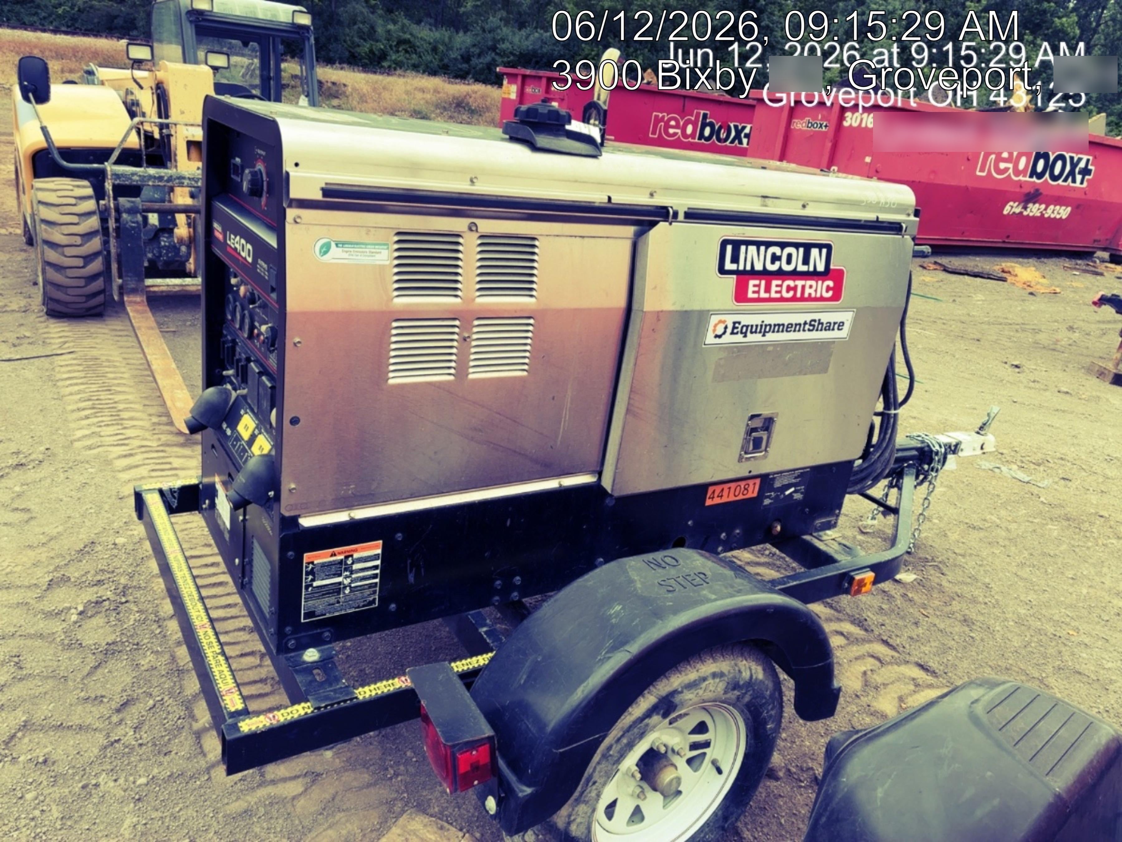 2024 Lincoln Electric LE400 Kubota V1505, Trlr, Cable Rack, Light Kit, ES Decals, T3