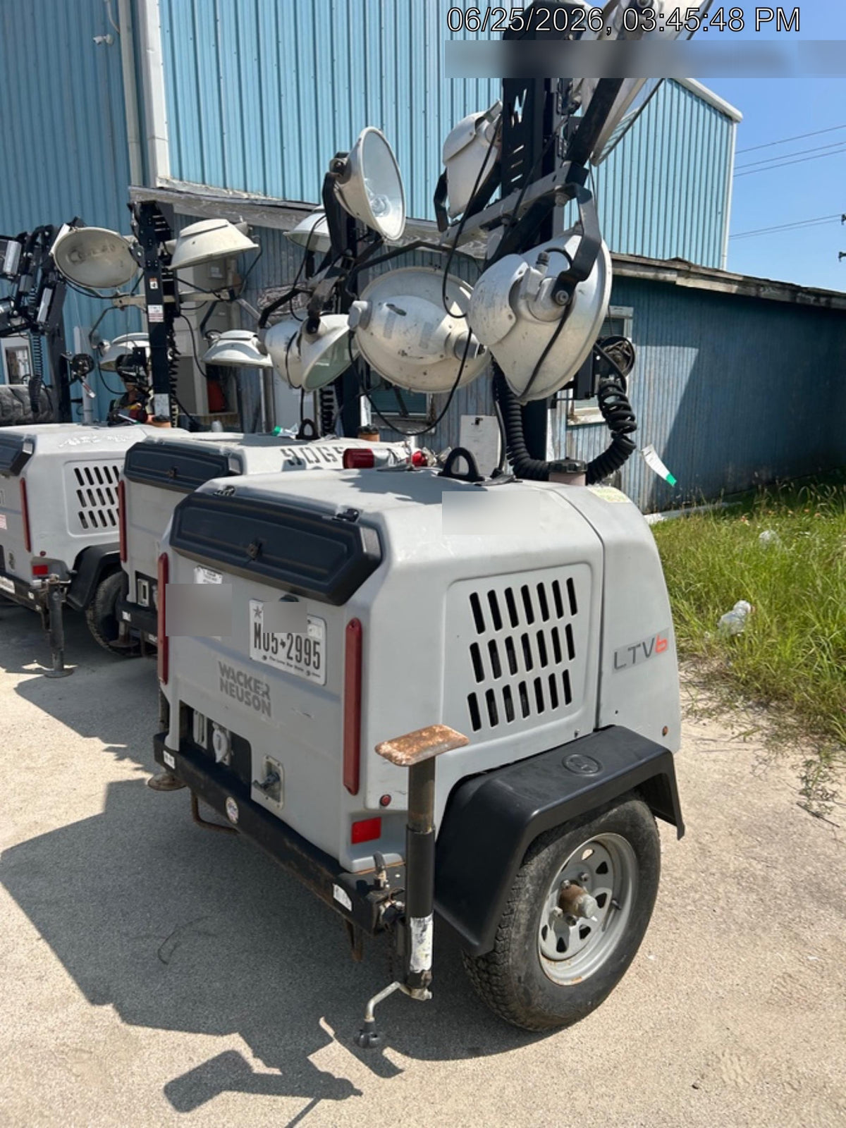2019 Wacker Neuson LTV6L-MH Standard Options, ES Track Hardware, Fuel Level Sensor