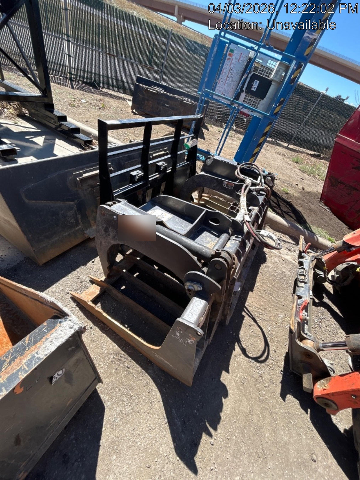 2018 PALADIN 78" Skeleton Grapple Bucket - Paladin
