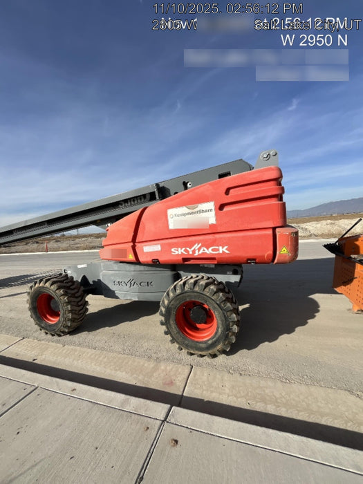 2019 Skyjack SJ66T Diesel, Foam Filled Tires, Welder Ready Package, Beacon