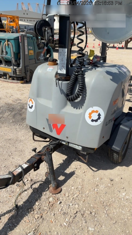2019 Wacker Neuson LTV6L-MH Wacker Neuson LTV6L Mobile Light Tower w/Fuel Level Sensor Installed