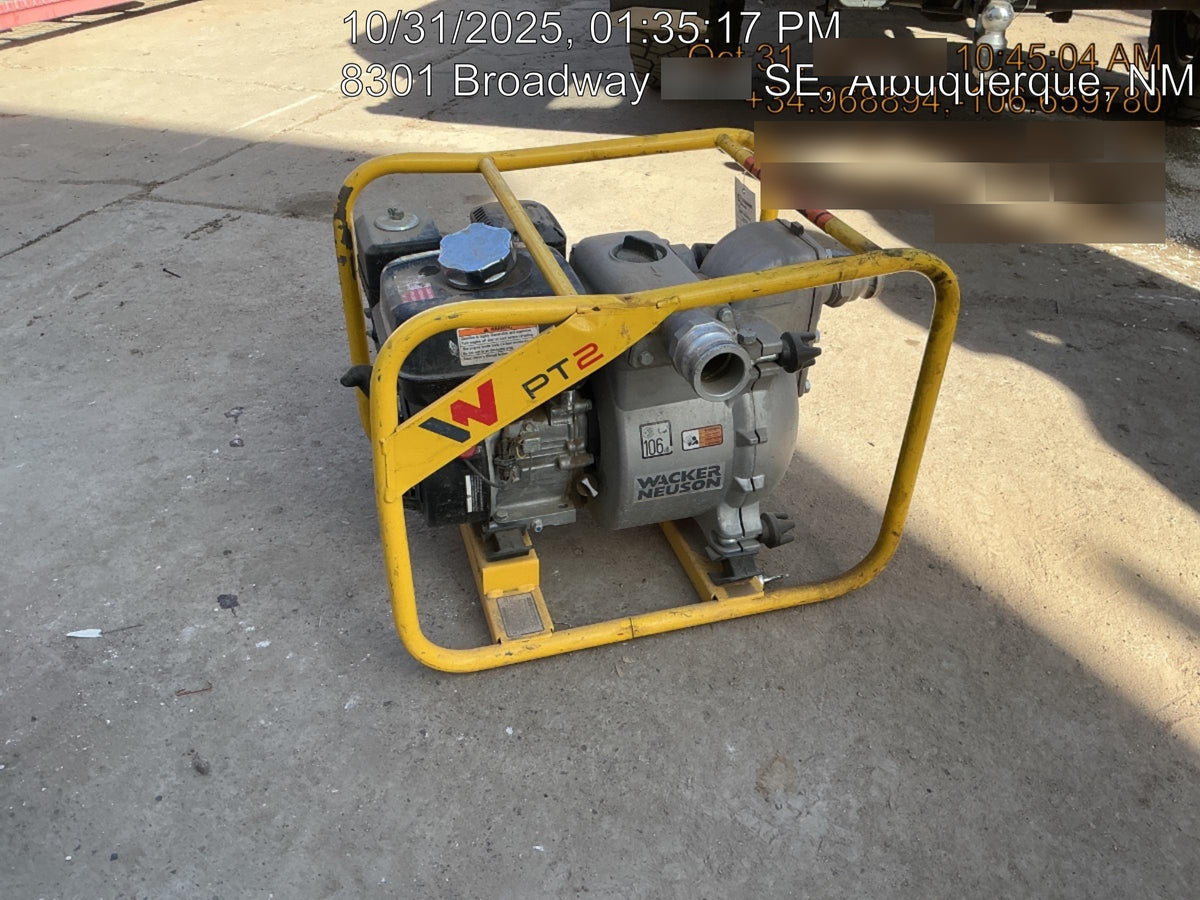 2020 WACKER NEUSON PT2A