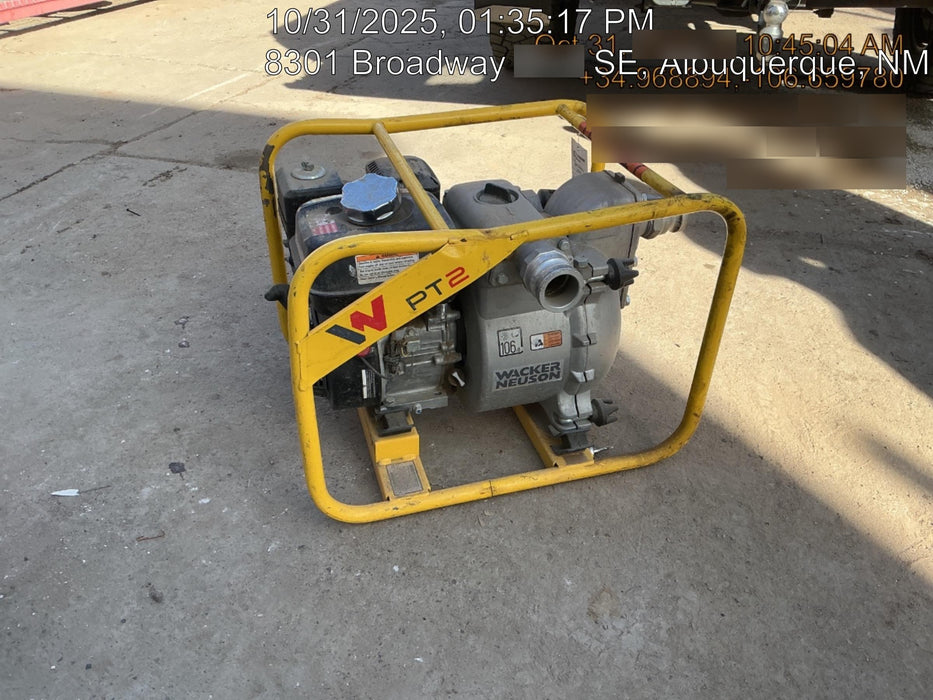 2020 WACKER NEUSON PT2A