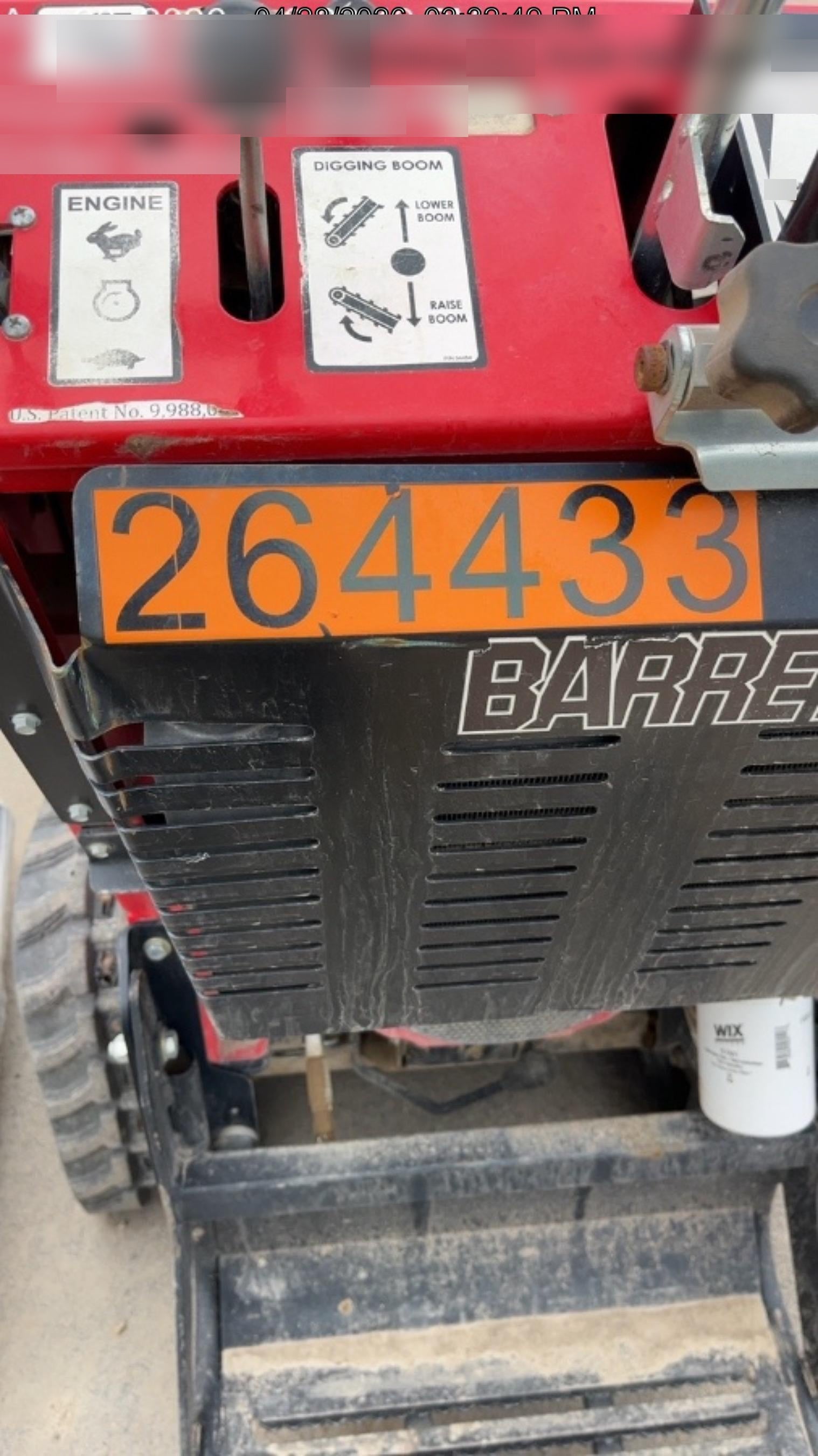 2022 BARRETO E2036RTKH-4MS
