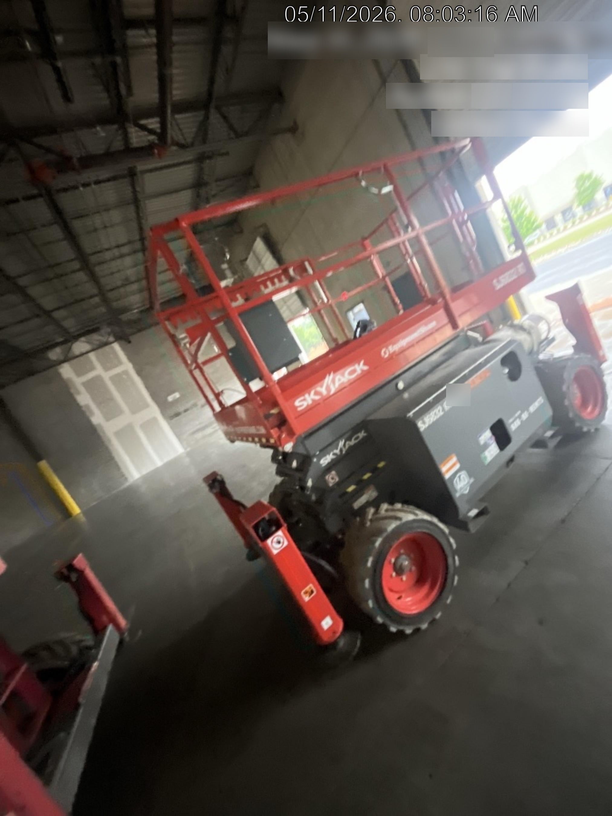 2018 Genie GTH-636 Genie GTH-636 w/Open ROPS, Solid Tires, beacon/work lights, 48" carriage/forks