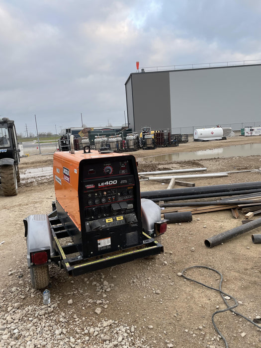 2022 Lincoln Electric LE400 Kubota V1505, Trlr, Cable Rack, Light Kit, ES Decals, T3