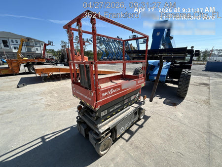 2024 Skyjack SJ3219 Electric Drive, Sld NM Tires, DBcns, RFRails, Power to Platform, T3 + Access Control