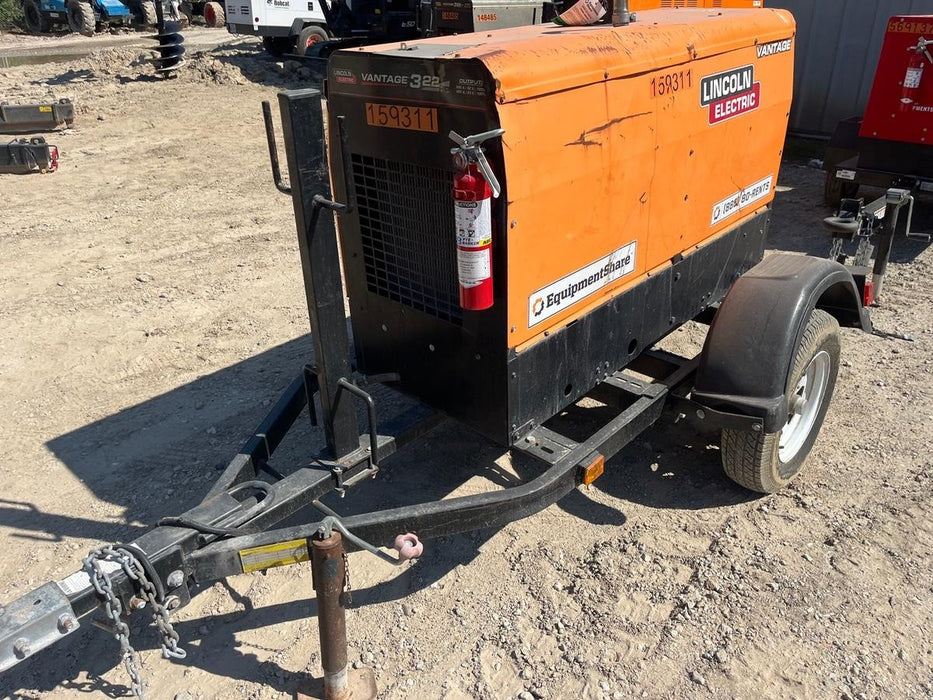 2022 Lincoln Electric Vantage 549X Crosslink Technology, Trailer Mounted, ES Decals, T3