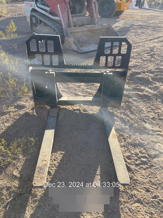 2021 FEMA 60" Skid Steer Forks FEMA