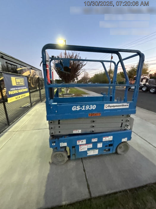 2020 Genie GS-1930 Standard Machine, 800W Inverter