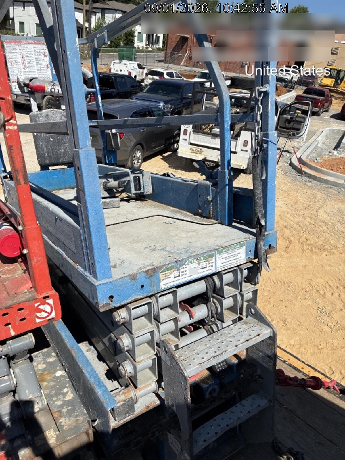 2019 Genie GS-1930 Fixed Rails with Chain Entry