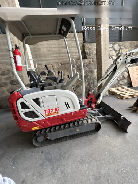 2023 TAKEUCHI TB216R